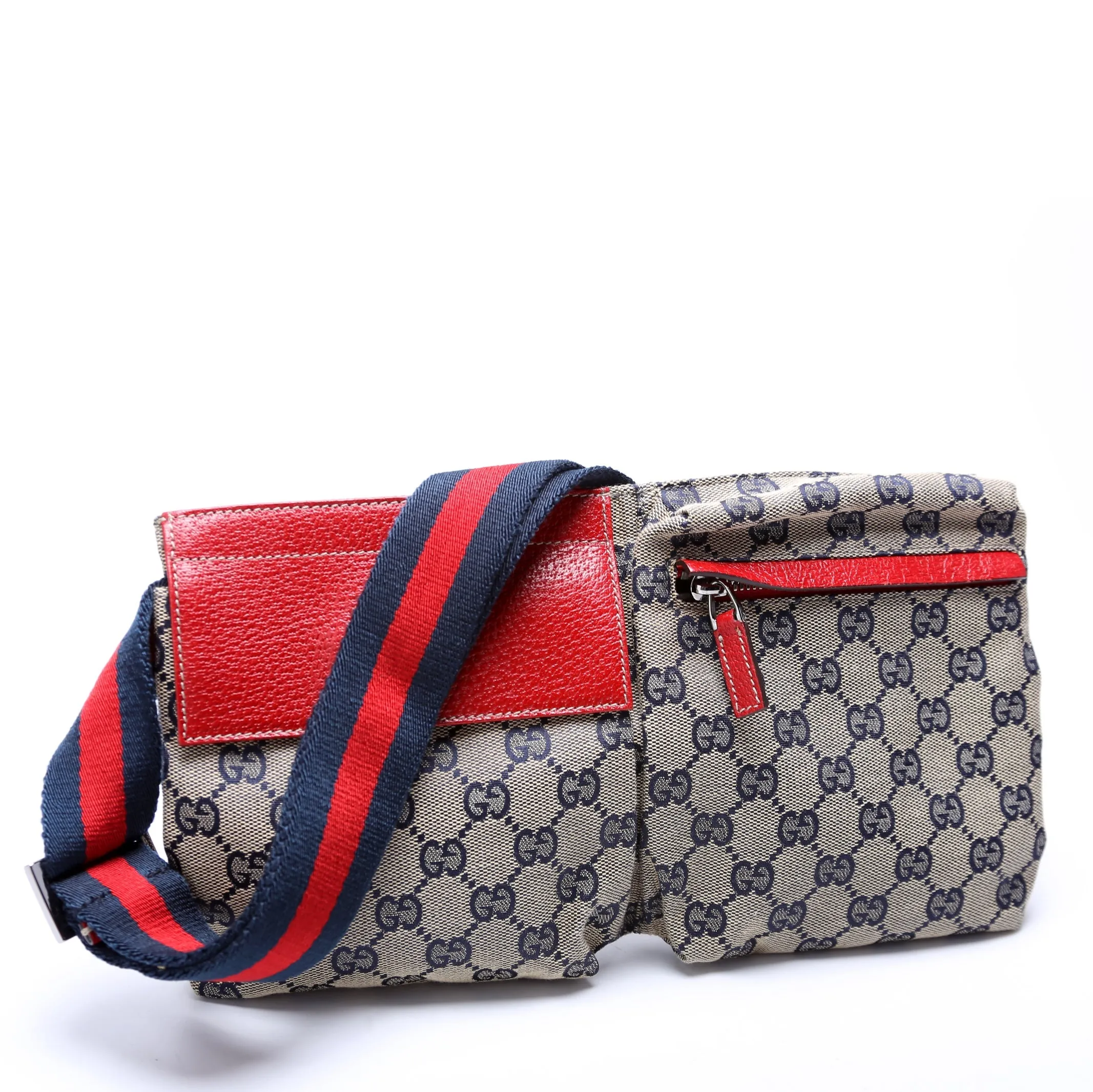 28566 GG Canvas Waist Bag