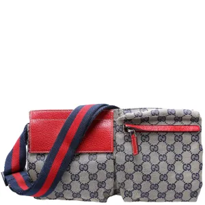 28566 GG Canvas Waist Bag