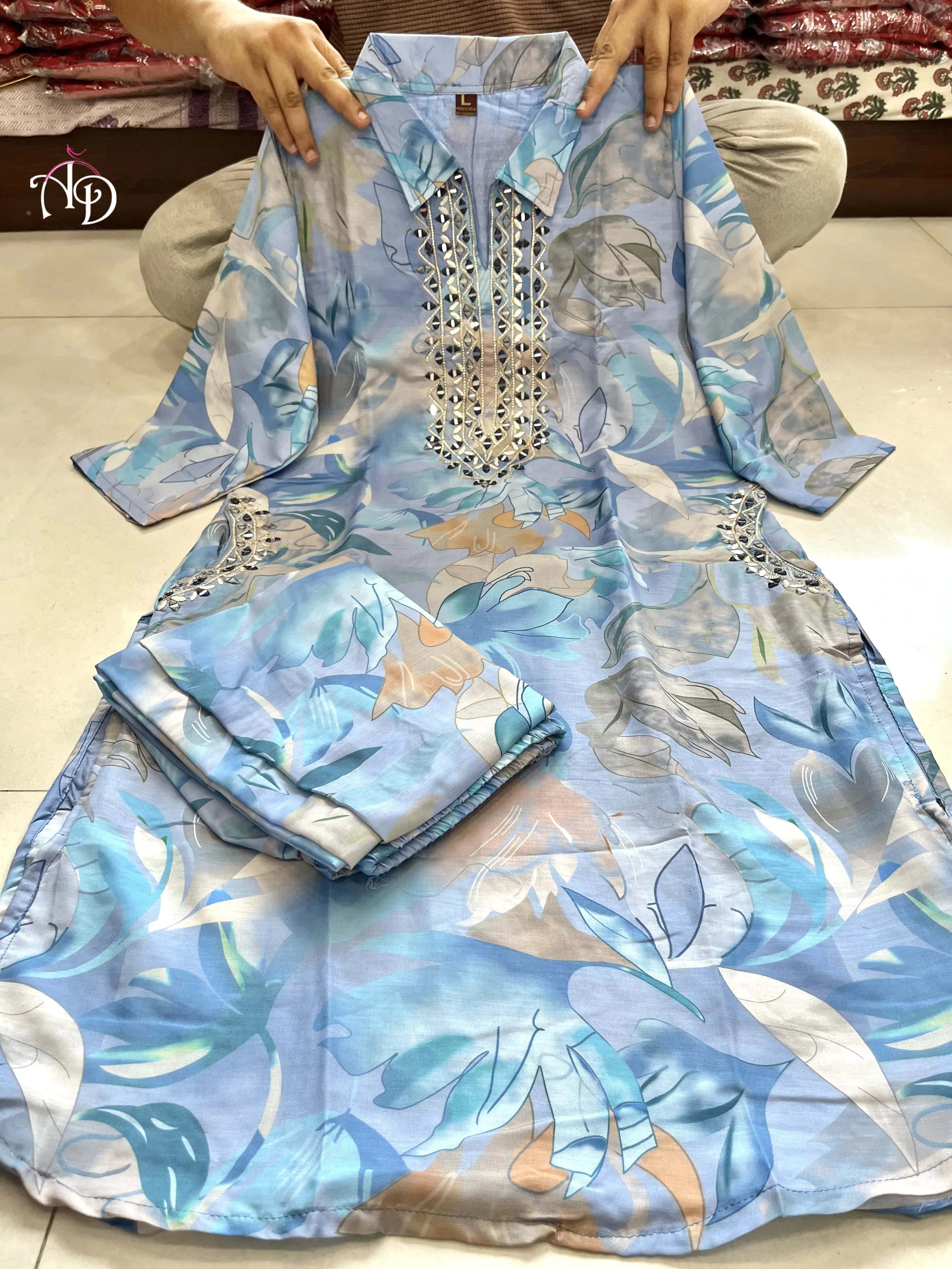 Beautiful Designer Party Wear Summer Special Co Ord Set