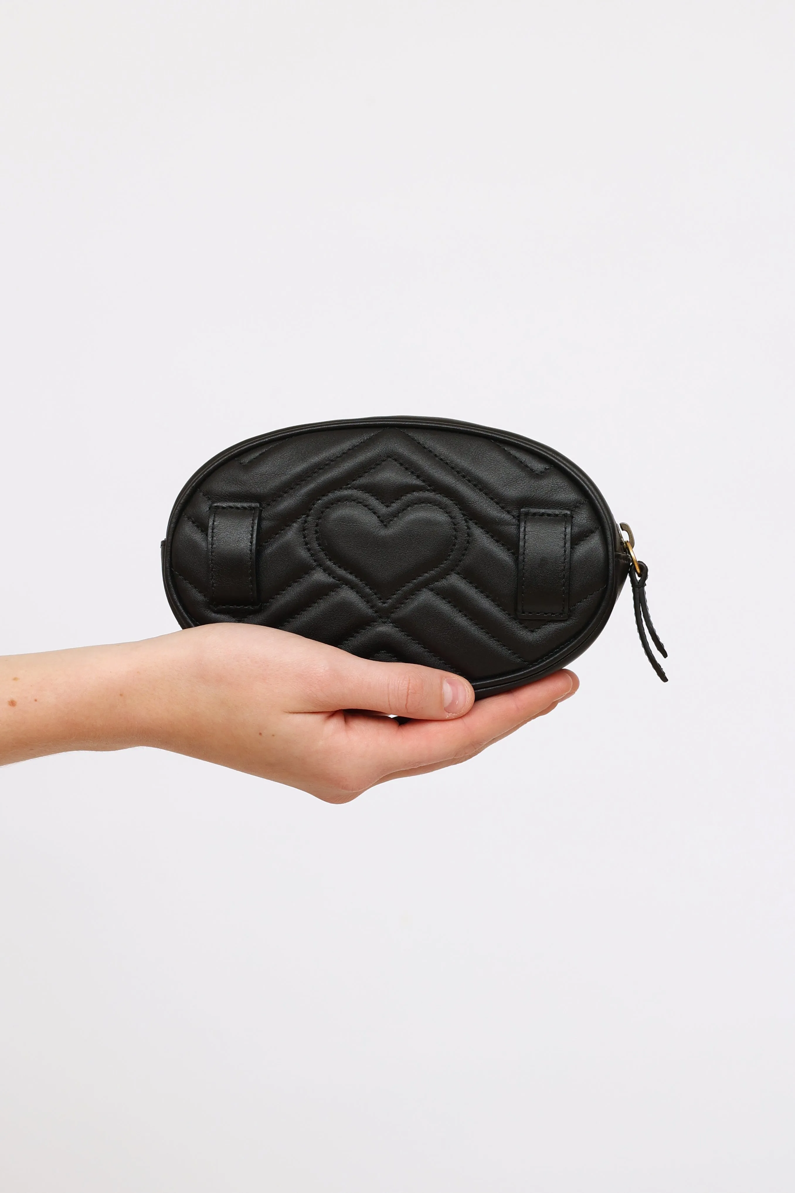 Black Marmont GG Waist Bag