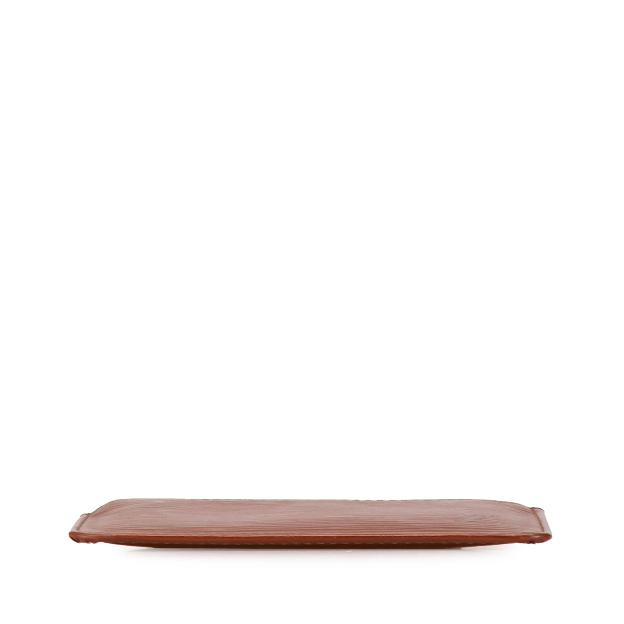 Brown Louis Vuitton Epi Pochette Cles Coin Pouch