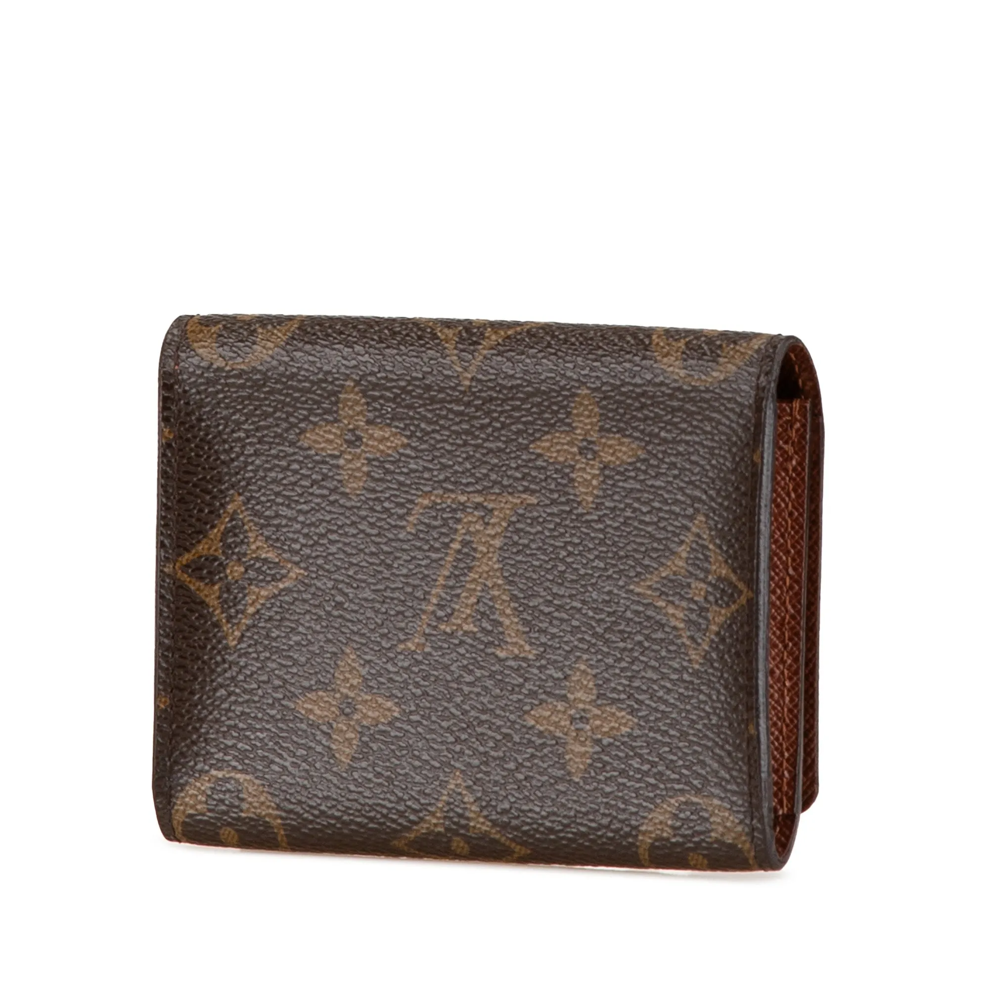 Brown Louis Vuitton Monogram Card Case