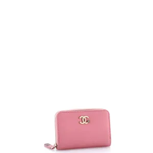 Camellia Coin Purse Goatskin