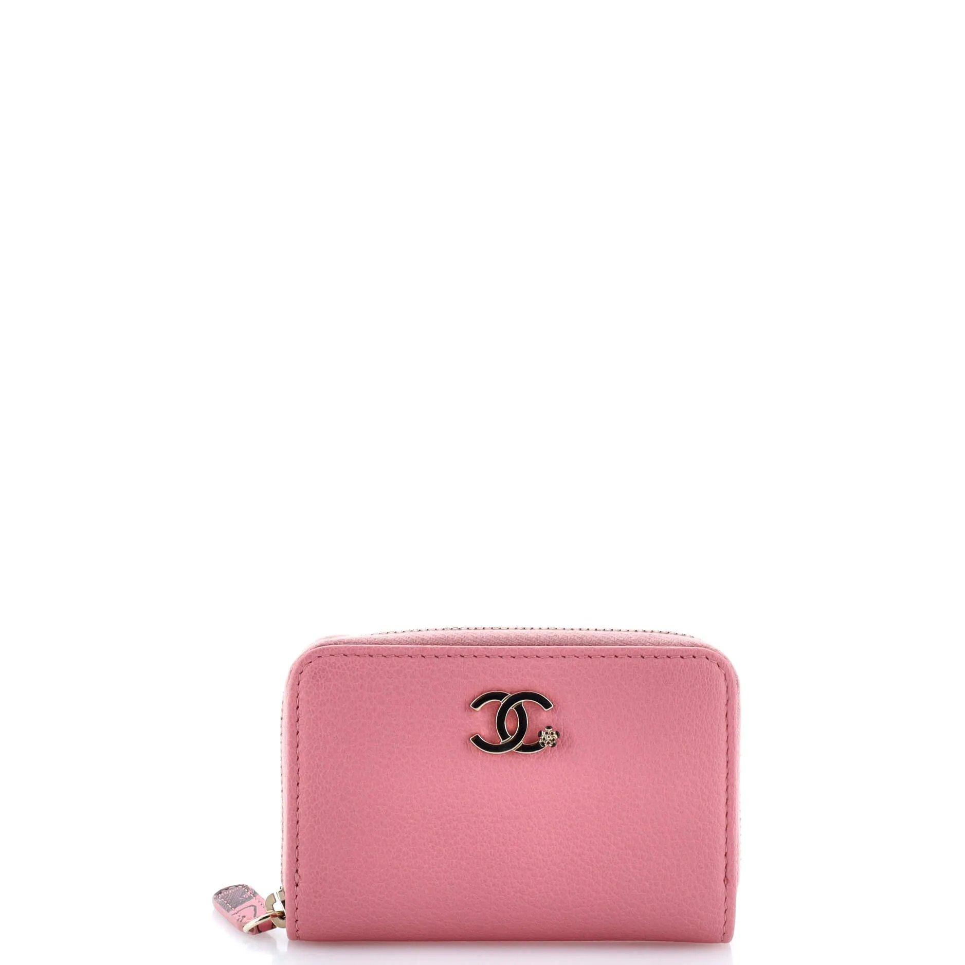 Camellia Coin Purse Goatskin