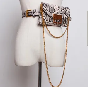 Chained Waistbag Belt