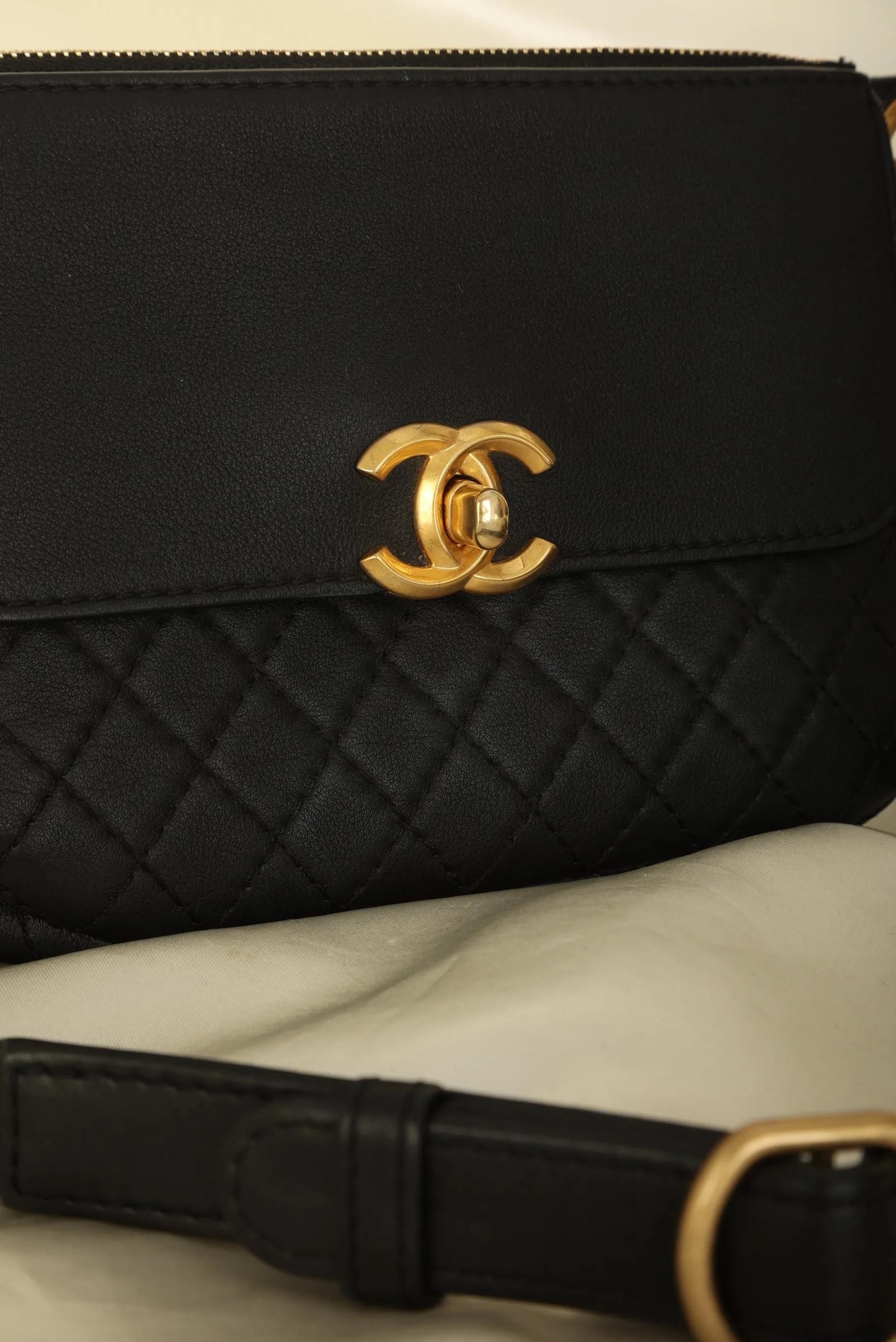 Chanel 2019 Calfskin Waistbag w/ Coin Purses