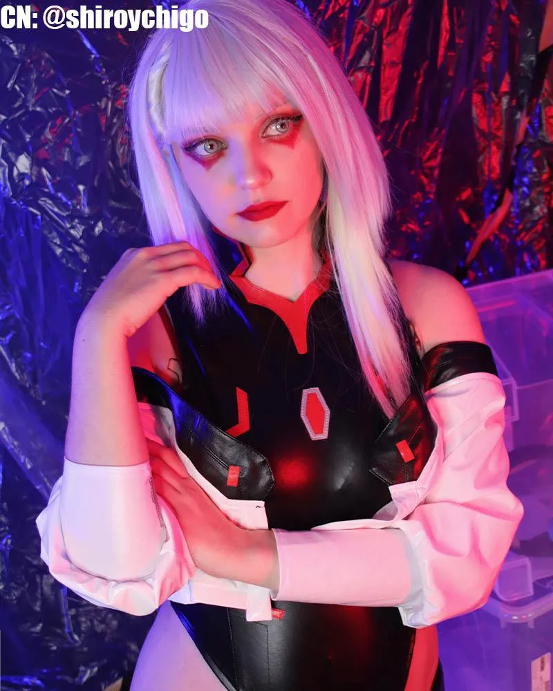 Cyberpunk Edgerunners 2077 Lucy Halloween Cosplay Costume
