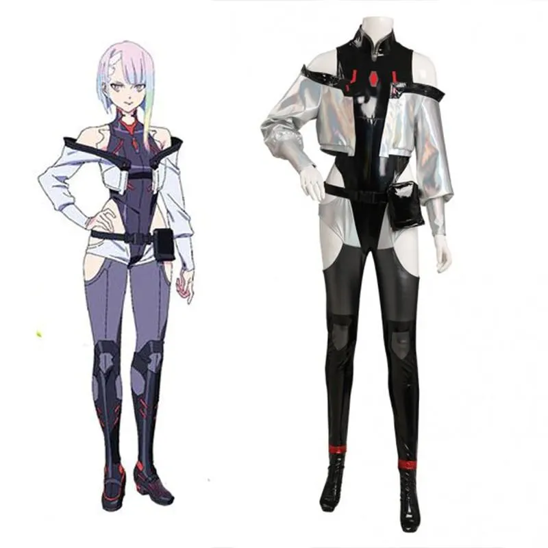 Cyberpunk Edgerunners 2077 Lucy Halloween Cosplay Costume