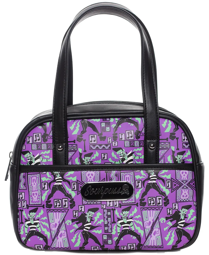 Frankie A Go Go Mini Bowler Purse