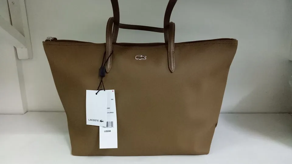 Lacoste Women's L.12.12 Concept Zip Tote Bag