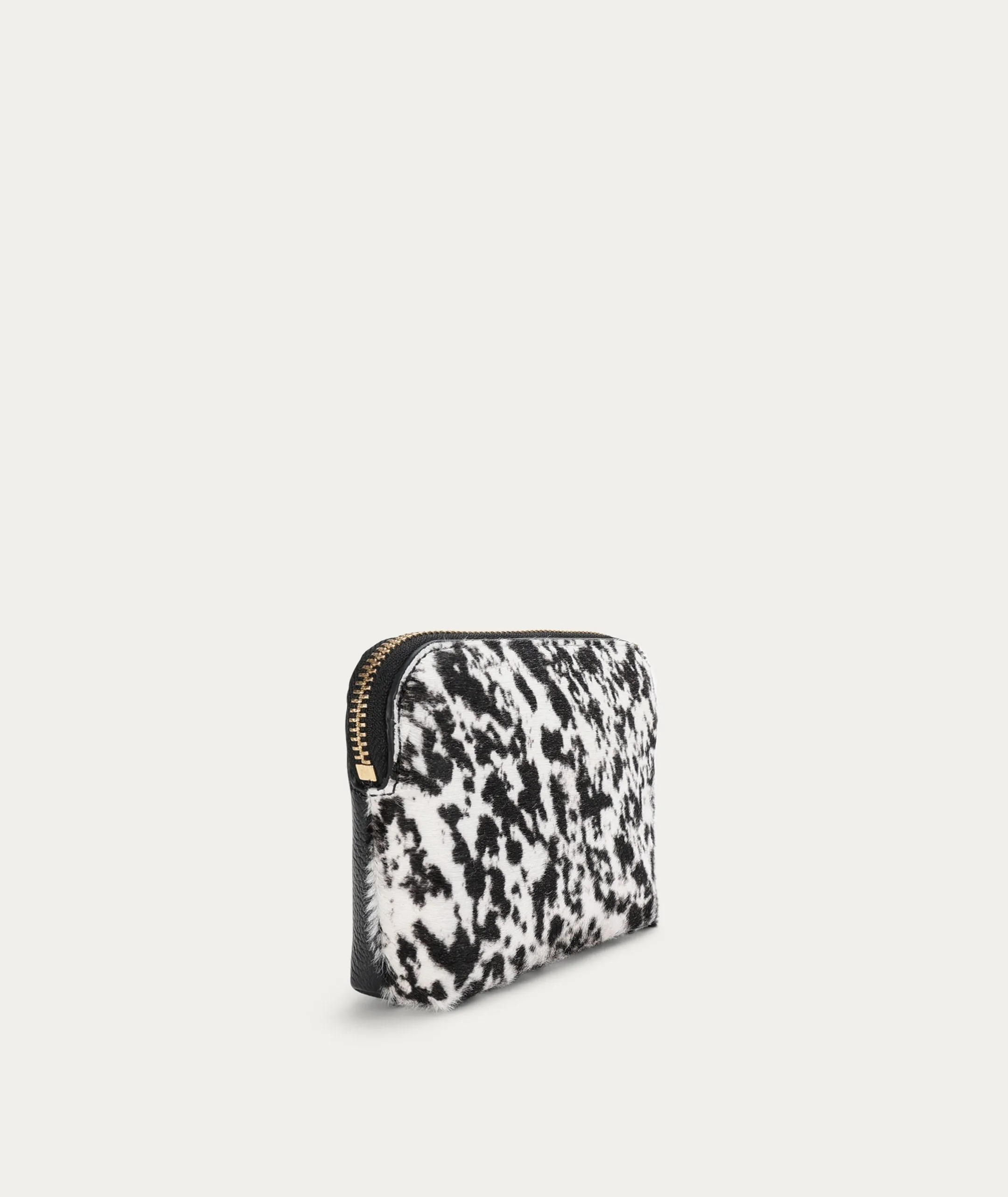 Poucher - Graphite Calf Hair