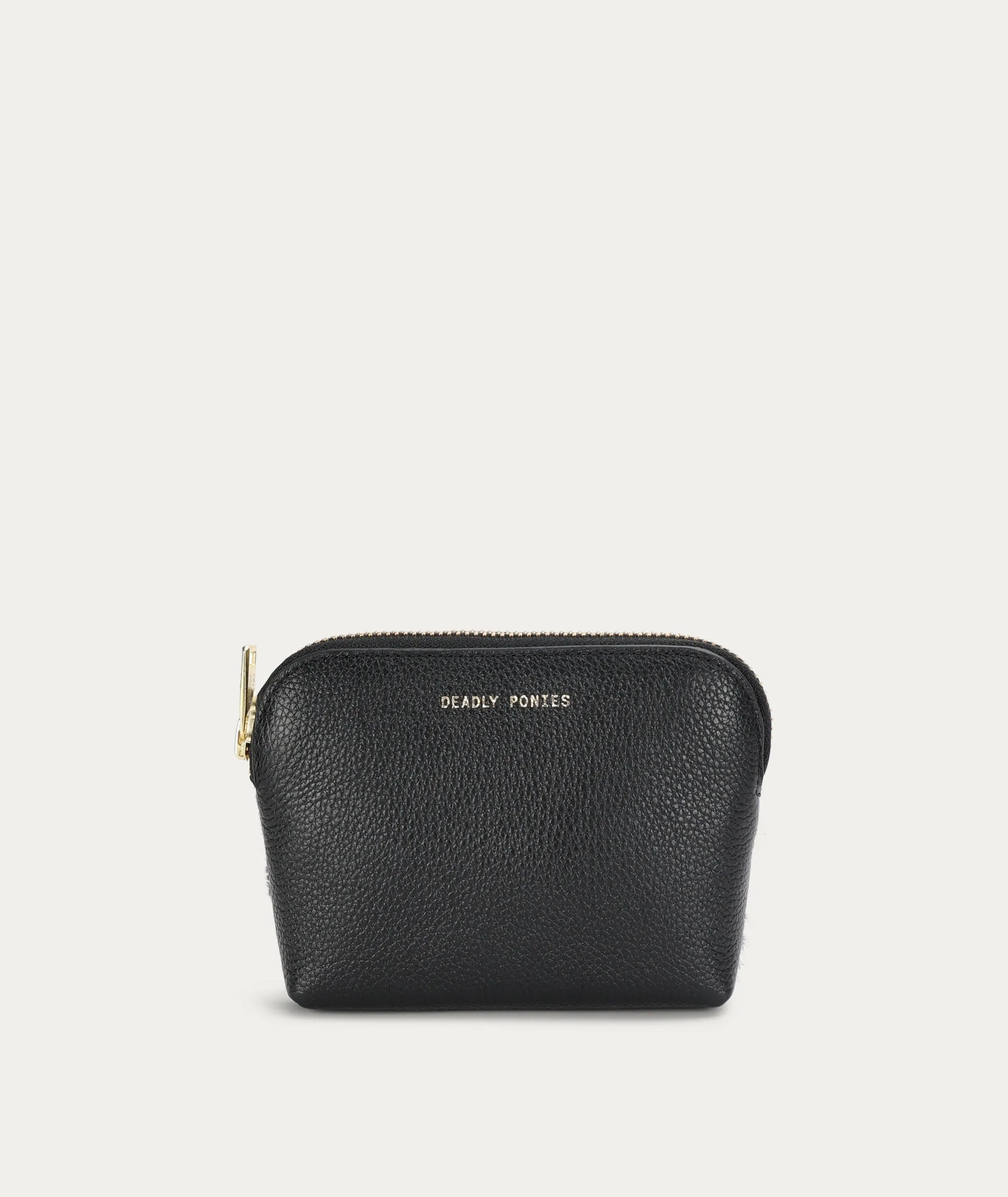 Poucher - Graphite Calf Hair