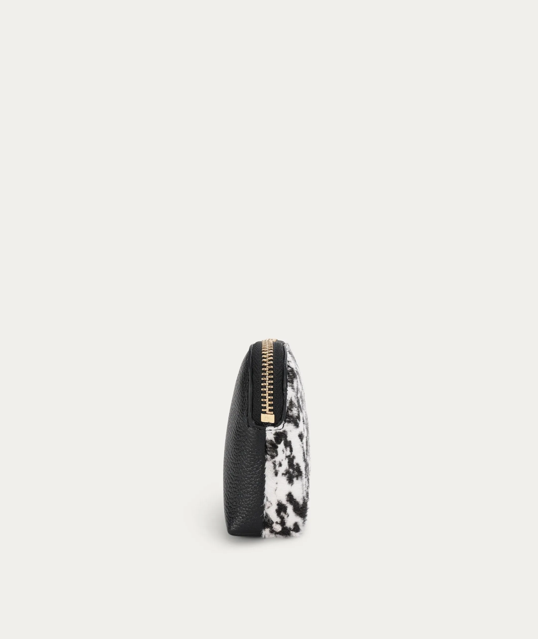 Poucher - Graphite Calf Hair