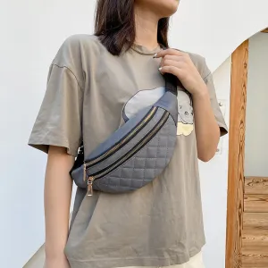 realaiot  Outdoor Multifunction Waist Bag, Sports Crossbody Bag, Women's Versatile Chest Bag & Fanny Pack