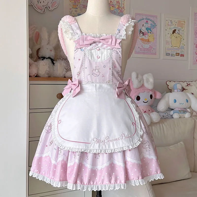 Sanrio Star Gummy Series My Sweet Piano Inspired Hooded Jumperskirt