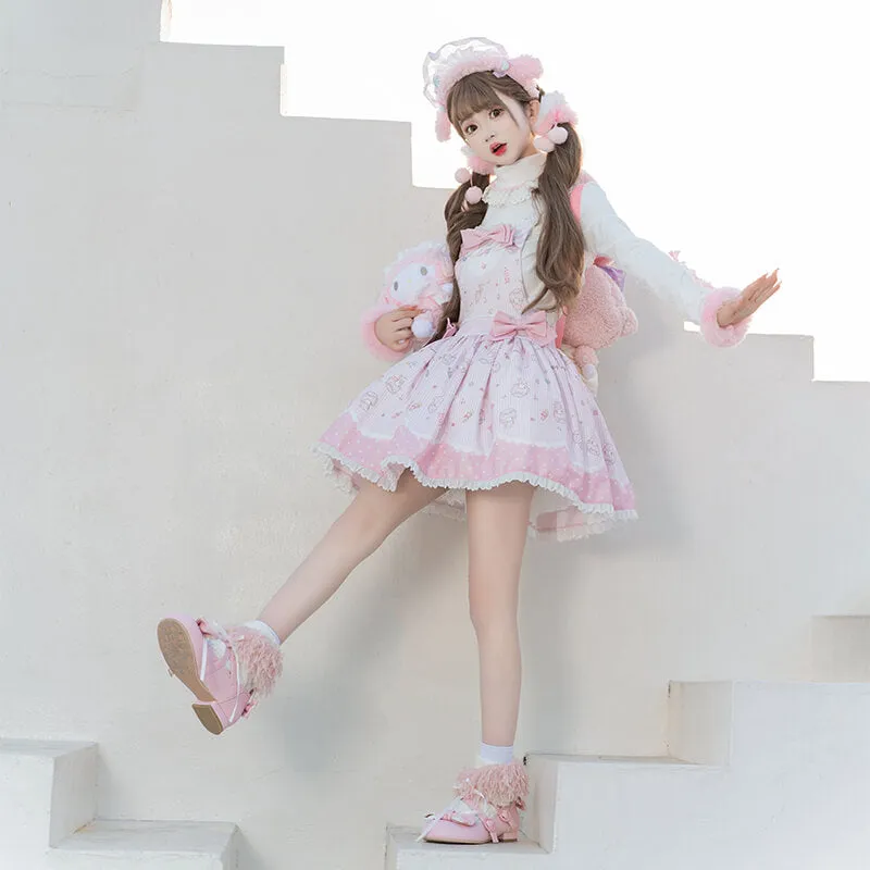 Sanrio Star Gummy Series My Sweet Piano Inspired Hooded Jumperskirt