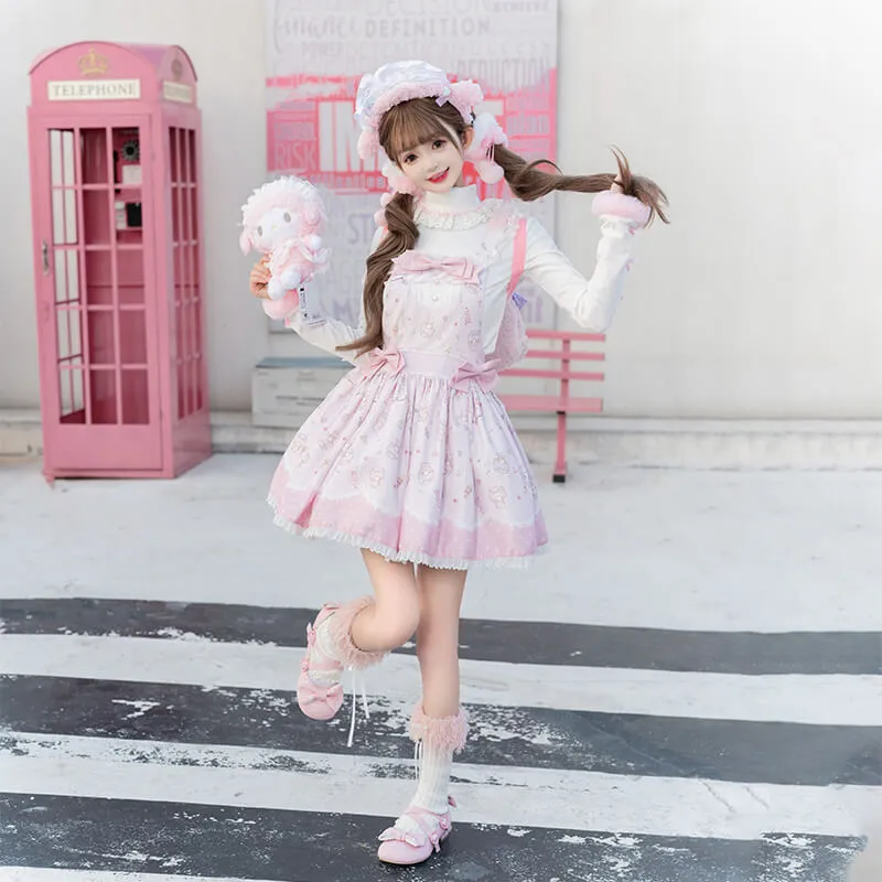 Sanrio Star Gummy Series My Sweet Piano Inspired Hooded Jumperskirt