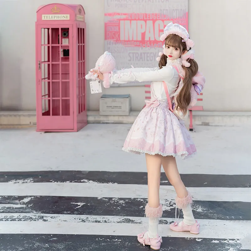 Sanrio Star Gummy Series My Sweet Piano Inspired Hooded Jumperskirt
