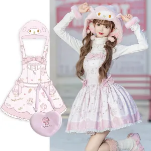 Sanrio Star Gummy Series My Sweet Piano Inspired Hooded Jumperskirt