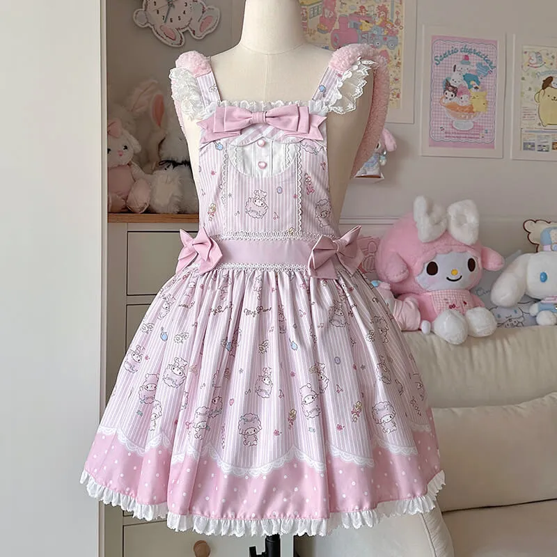 Sanrio Star Gummy Series My Sweet Piano Inspired Hooded Jumperskirt