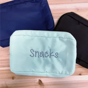 Snacks Nylon Accessory Bag