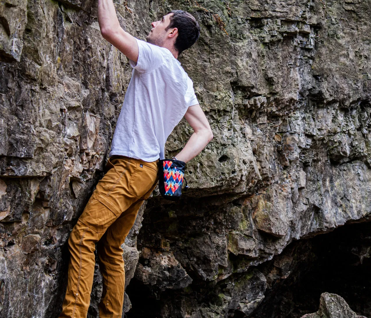 Sunset Orange Chalk Bag