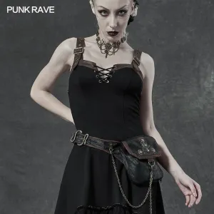 WS-394YDF Steampunk retro waist bag