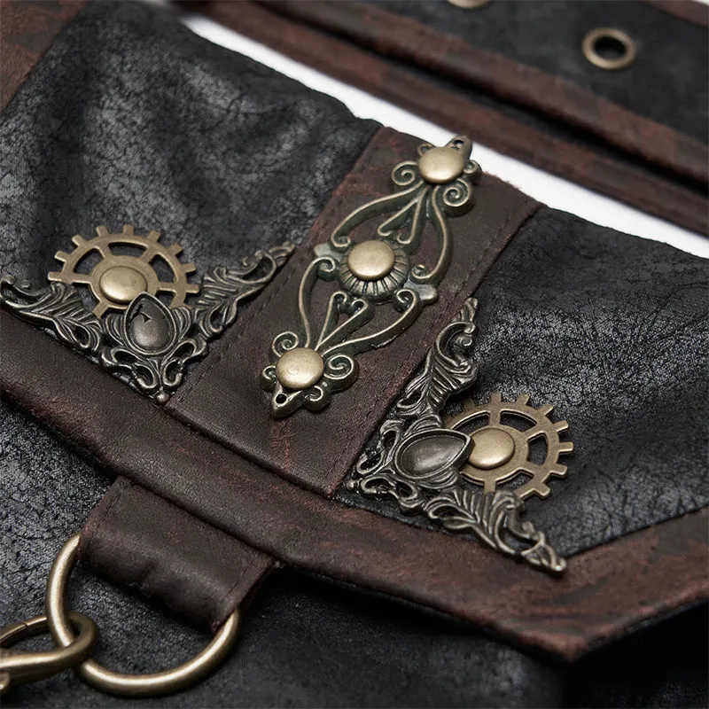 WS-394YDF Steampunk retro waist bag